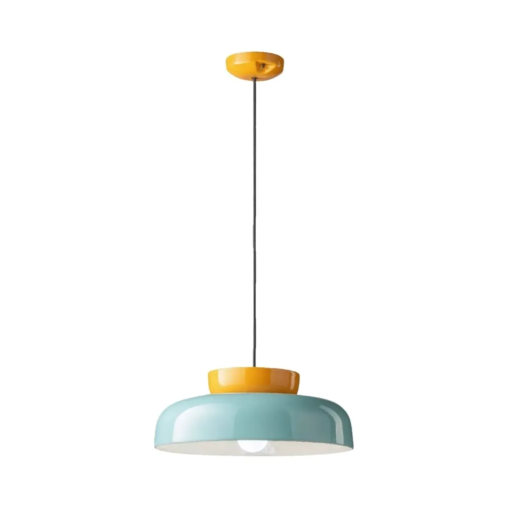 Modern Colorful Ceramic Shade Pendant Light KL1103