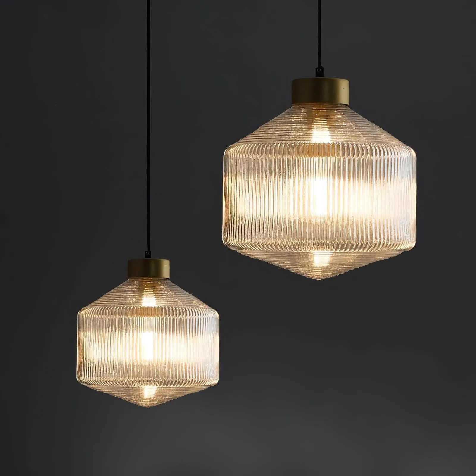 Striped Spinning Top Pendant Light KL665