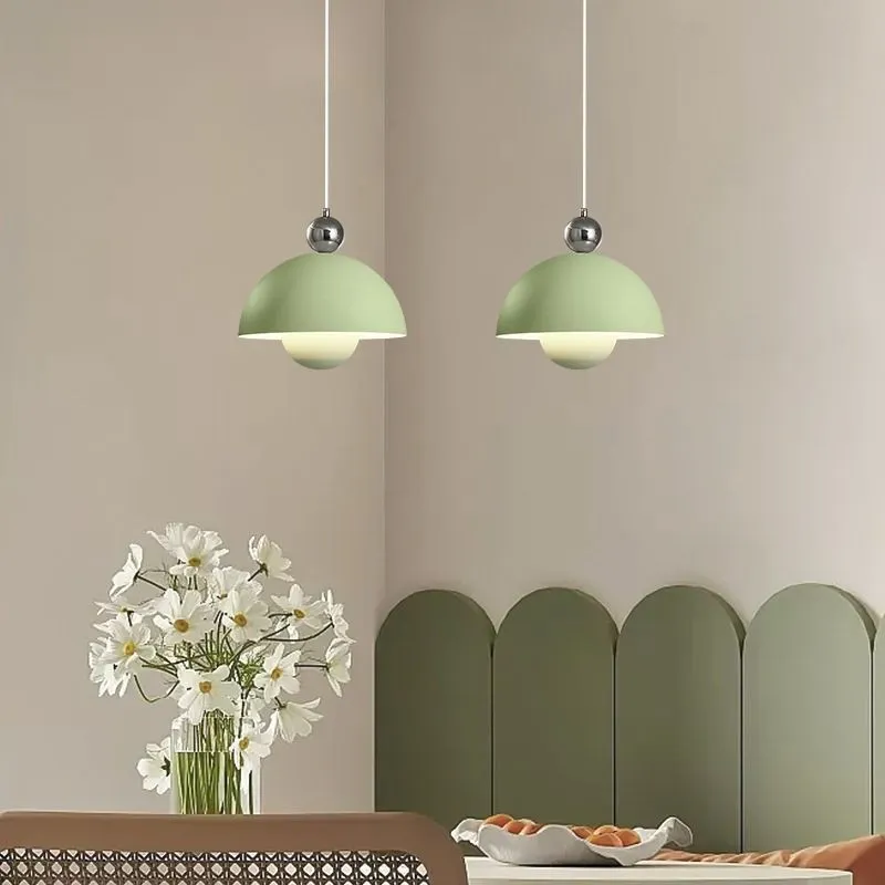 Modern Macaron Flower Bud Pendant Light  KL94
