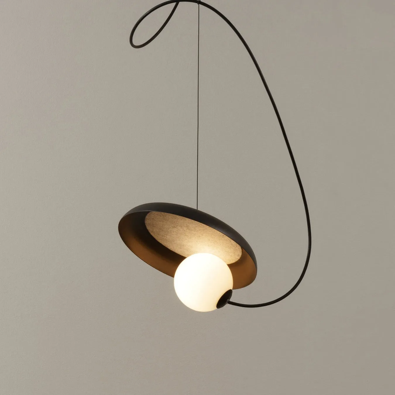 Acoustic Disc Pendant Lamp D448