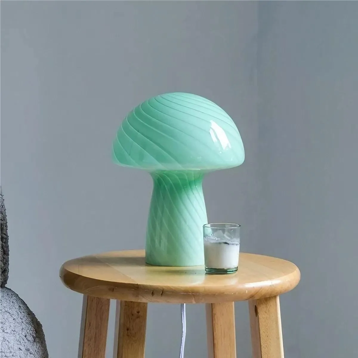 Modern Design Stained Glass Mushroom Lamp KL35