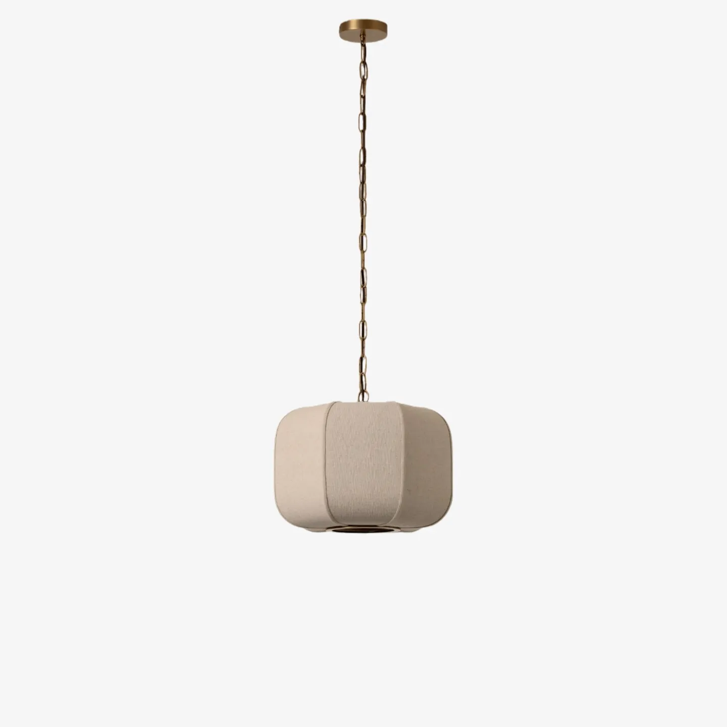 Loomis Adjustable Organic Linen Pendant Light - Sophisticated Style for Entryway and Hall KL2042