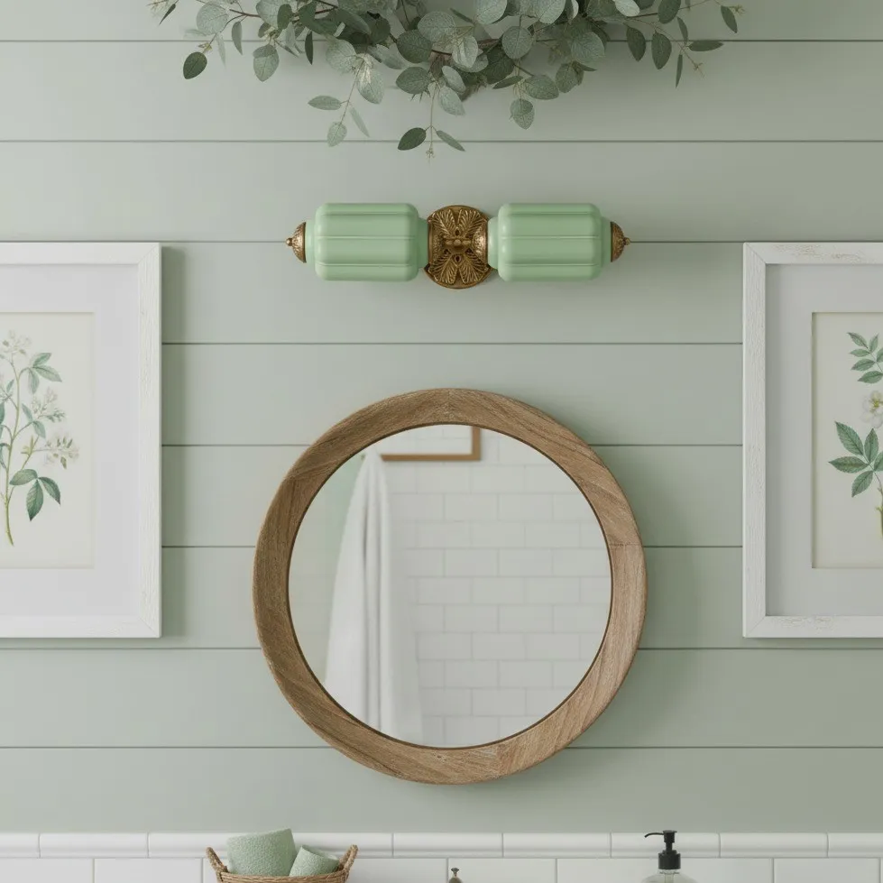Eloise Pumkin Glass Vanity Sconce KL856