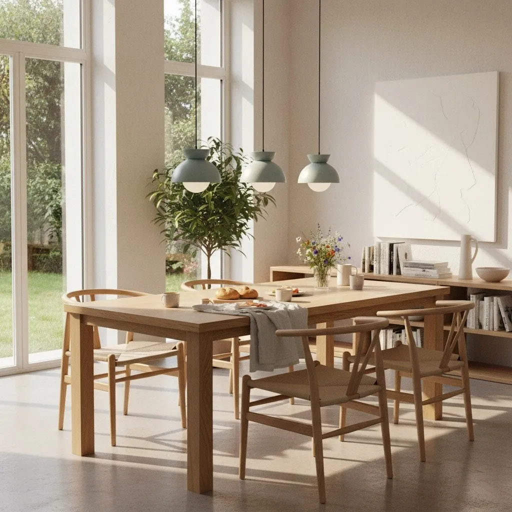 Aurelia Modern Dome Pendant Light - Sculptural Nordic Design KL1703