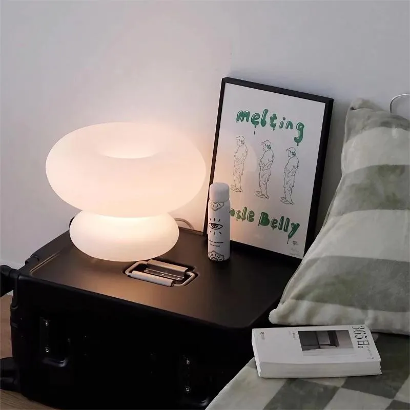 Bauhaus Design White Mushroom Table Lamp KL16