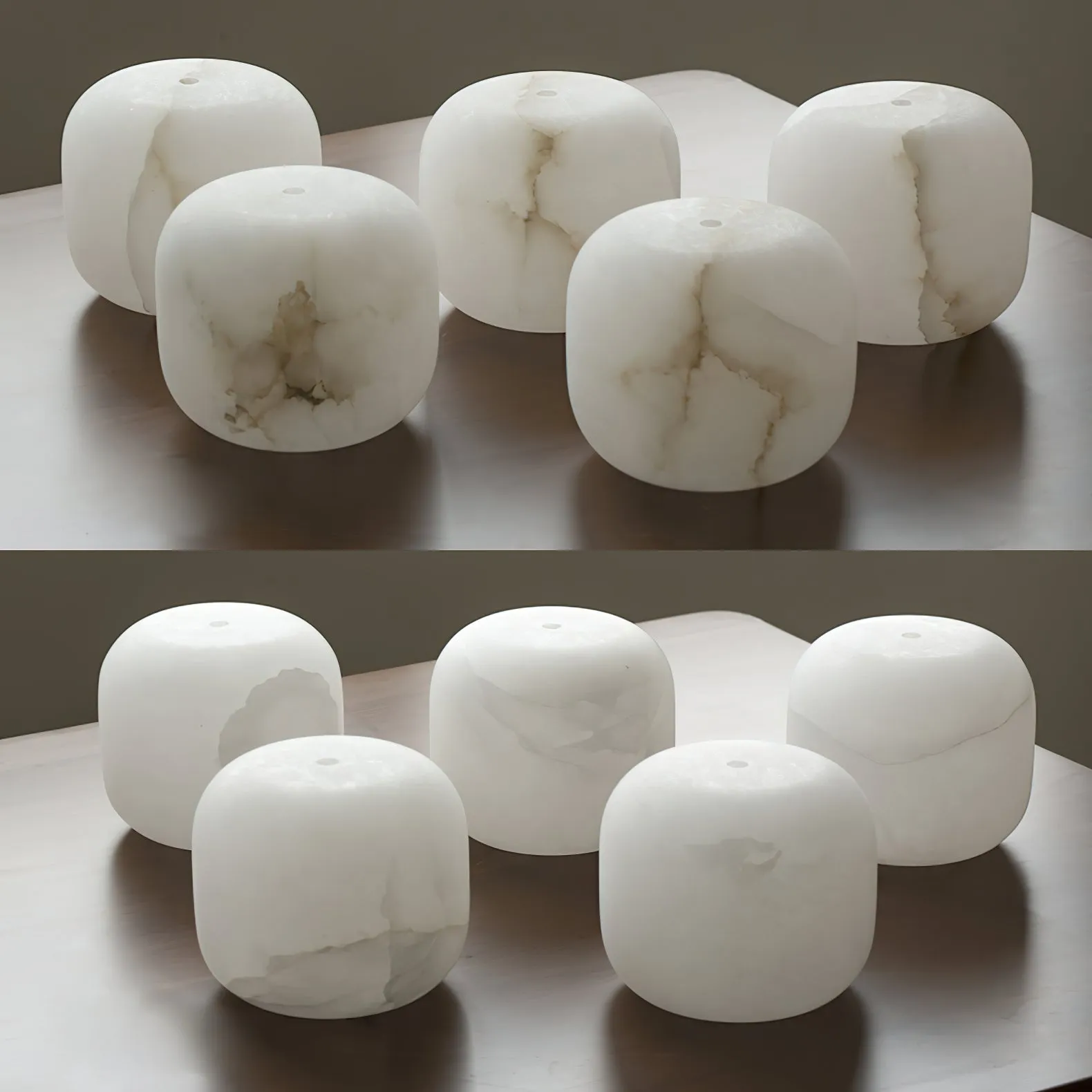 Alabaster Bedside Pendant Light D423