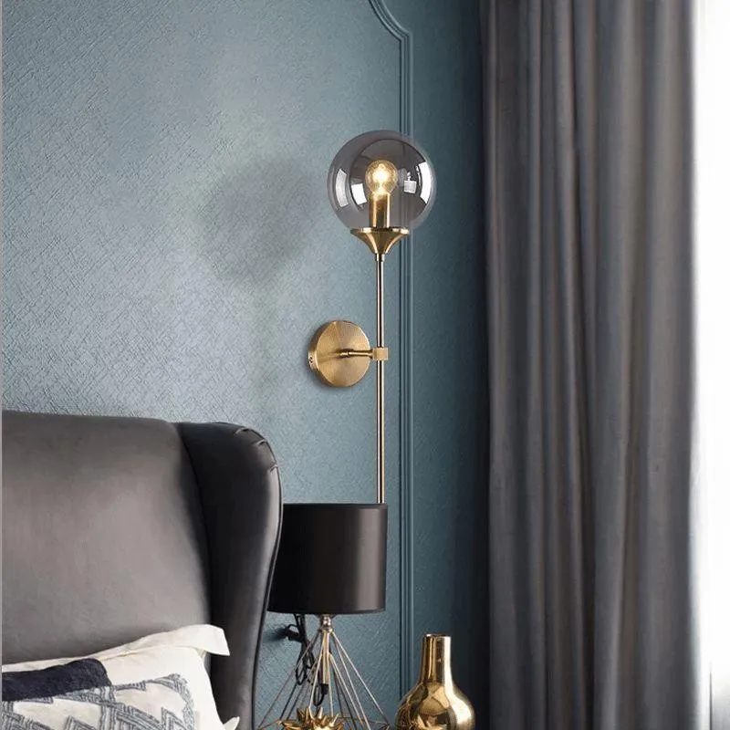Modern Design Glass Ball Wall Light KL12