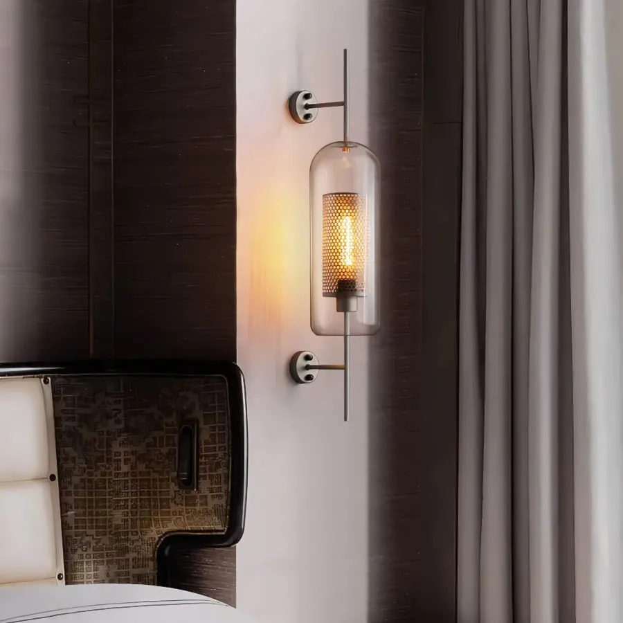 Chiswick Glass Wall Light
