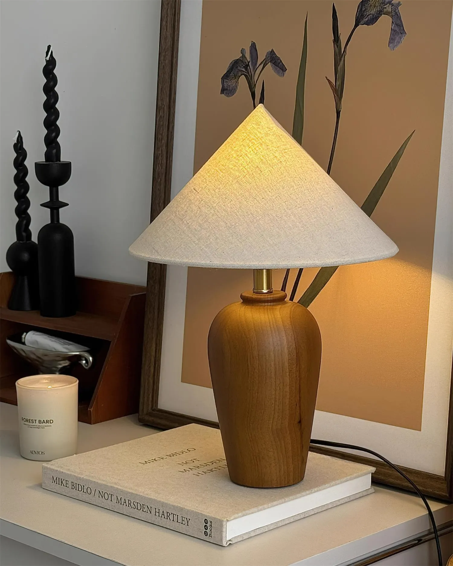Brayden Wood Table Lamp D29