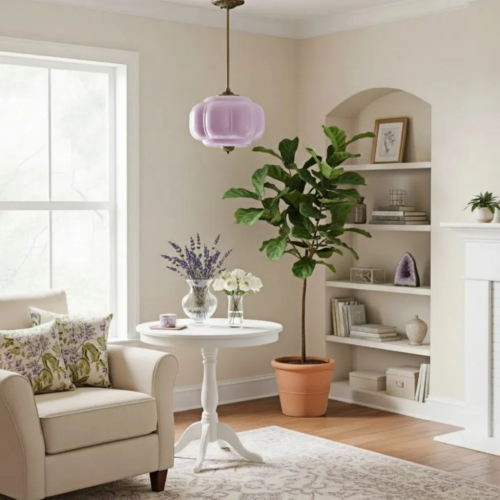 Retro Glass Eloise Pendant Light For Kitchen Island KL801