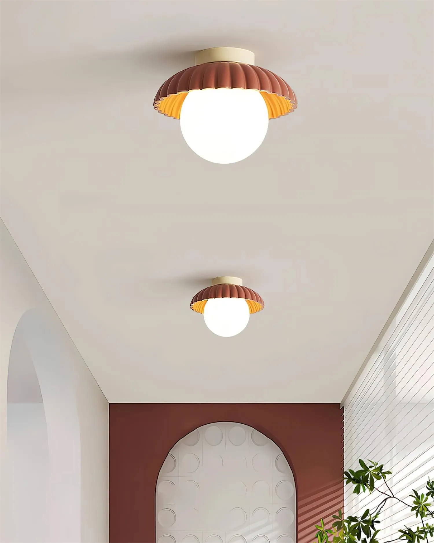 Alien Flower Ceiling Light - Modern Design Ceiling Lamp for Bedroom and Bathroom KL214