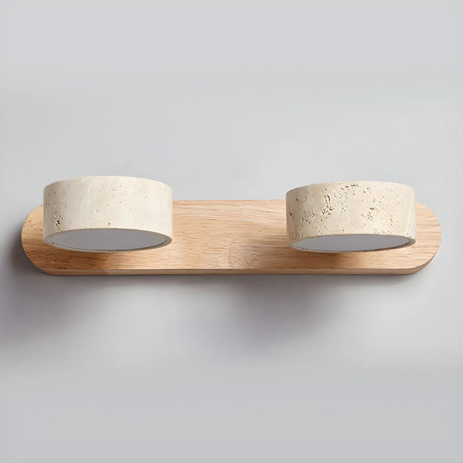 Minimalist Multi Light Travertine Wall Sconce KL892