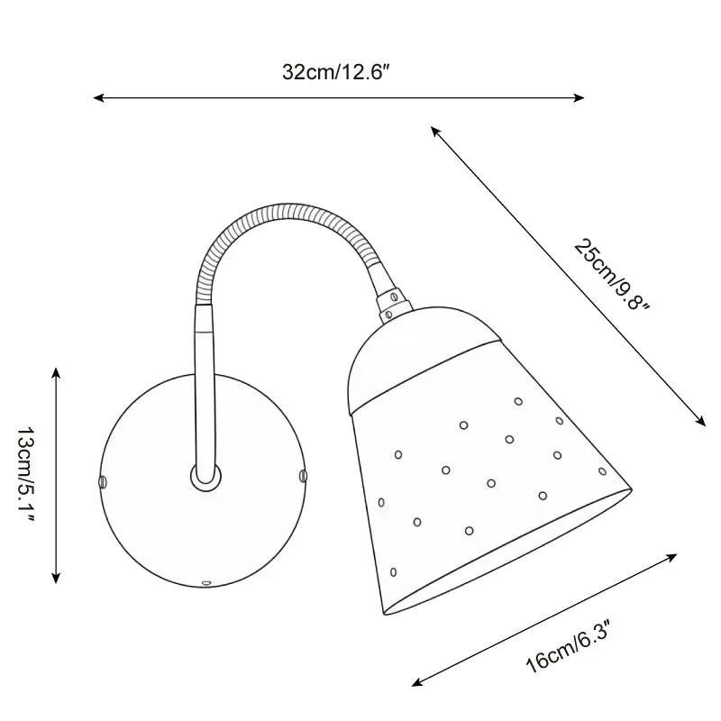 Filo Wall Lamp D305