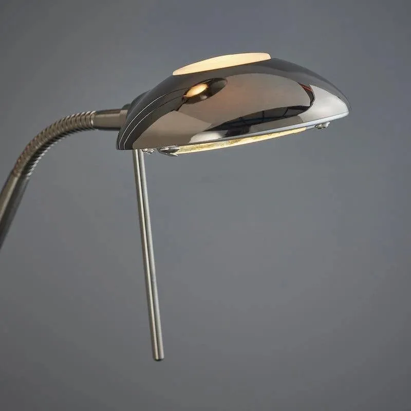Linexis Art Deco Metal & Opal Glass Floor Lamp - Dual-Light Design for Modern Interiors KL1894