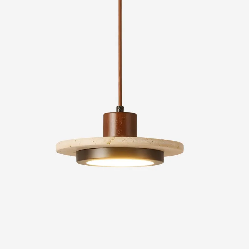 Creative Retro Regular Disc LED Pendant Lamp KL417