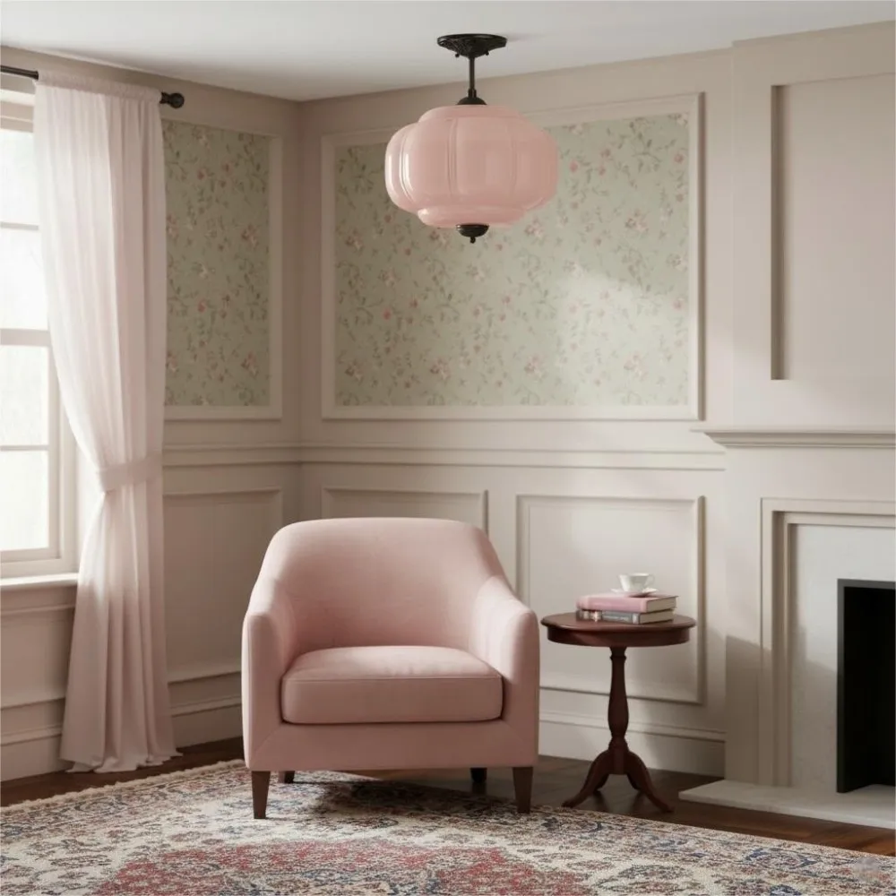 Retro Glass Eloise Pendant Light For Kitchen Island KL801