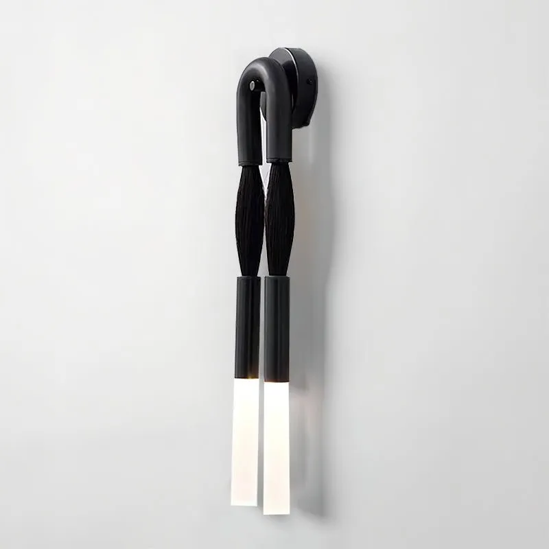 Elegant Horsehair U-Shaped Wall Light KL901