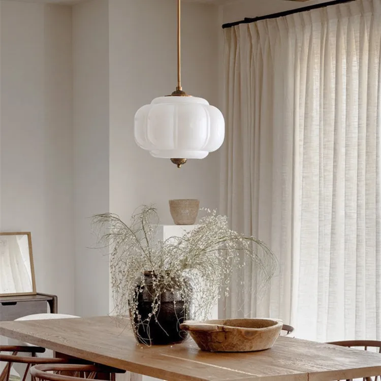 Retro Glass Eloise Pendant Light For Kitchen Island KL801