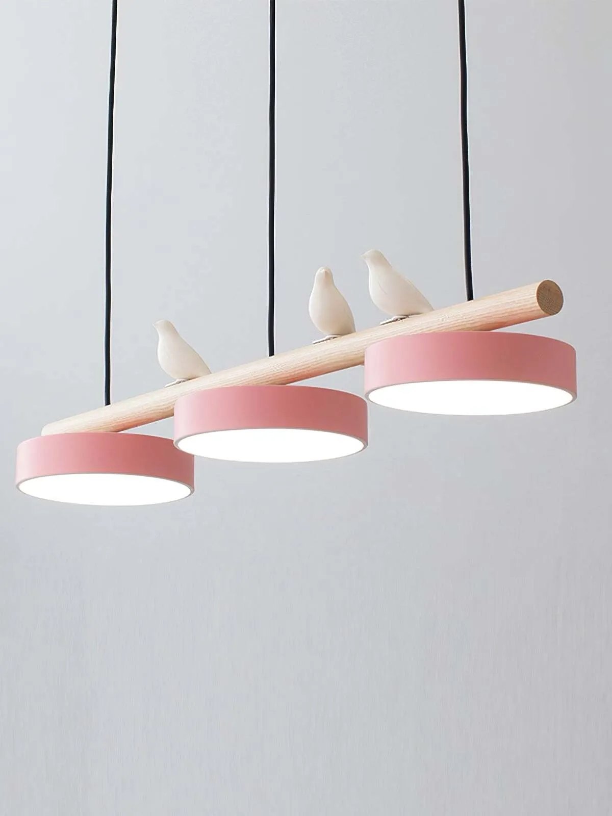 Creative Branch Bird Shaped Pendant Lamp KL864