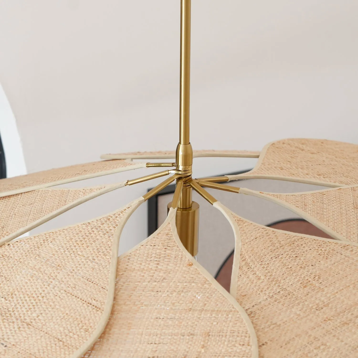 Petals Bloom Rattan Pendant Lamp KL574