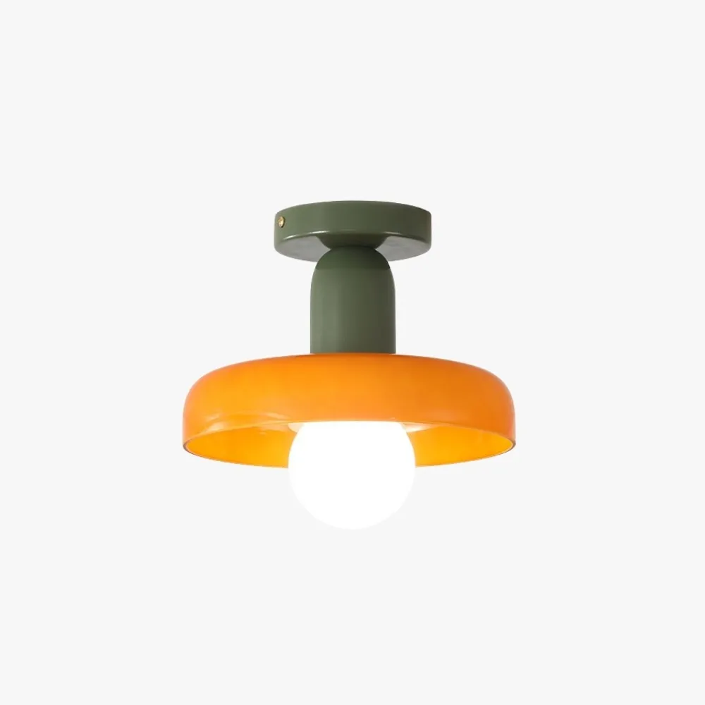 Bauhaus Macaron Glass Disc Ball Ceiling Light KL919