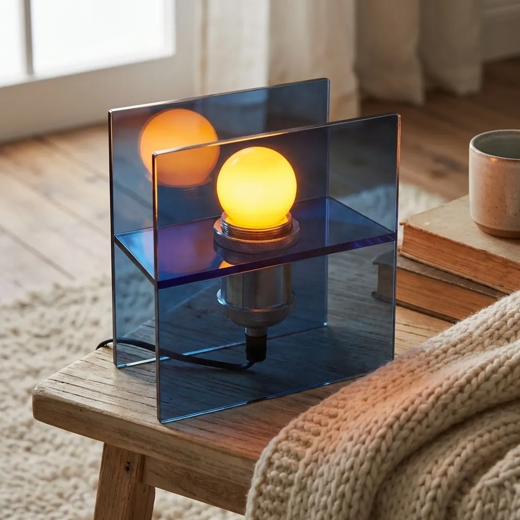 Sunset Glow Horizon Table Lamp - Contemporary Decorative Lighting for Home Interior Spaces KL2302