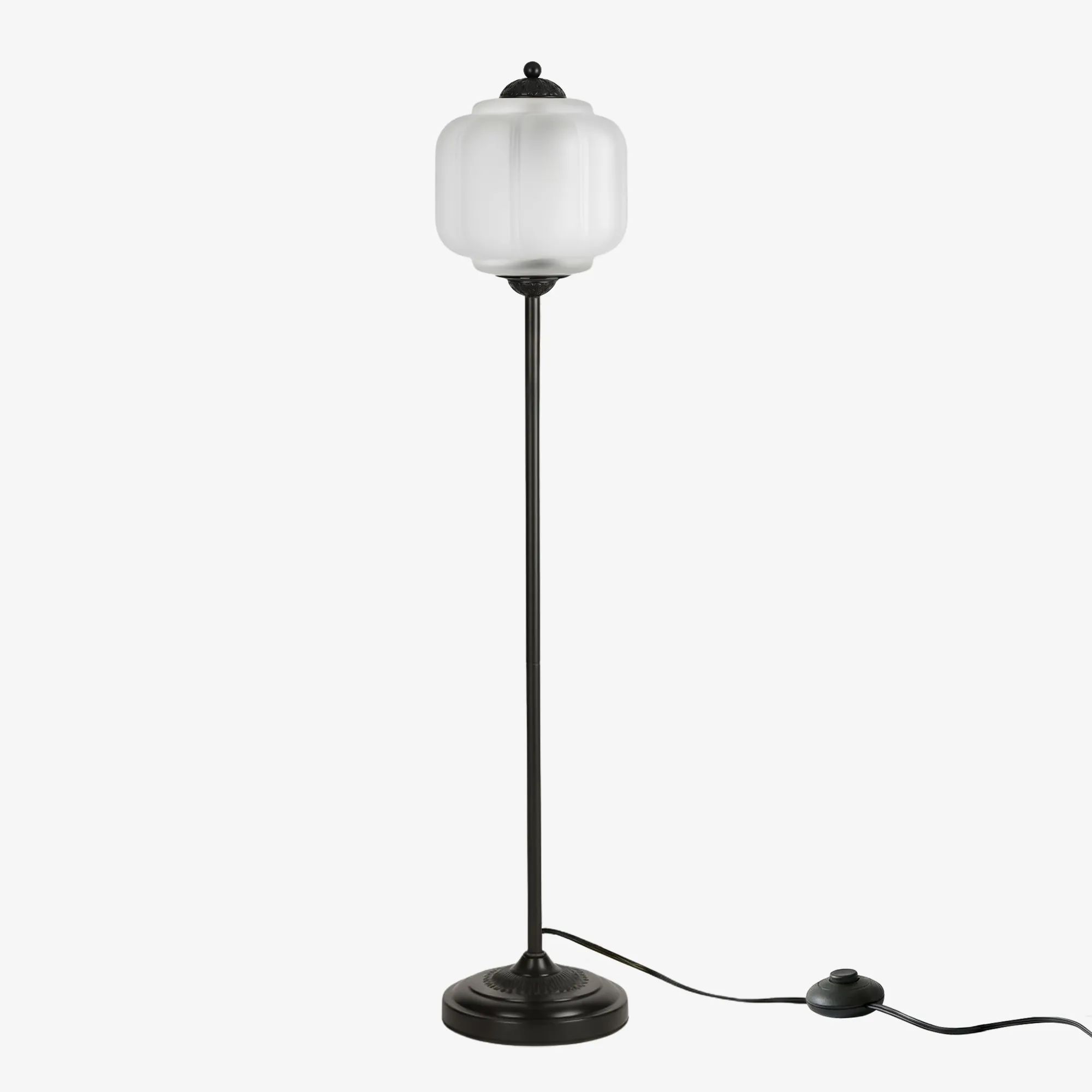 Eloise Artistic Textured Glass Floor Lamp - Elegant Lighting for Bedroom or Interior Space KL2330