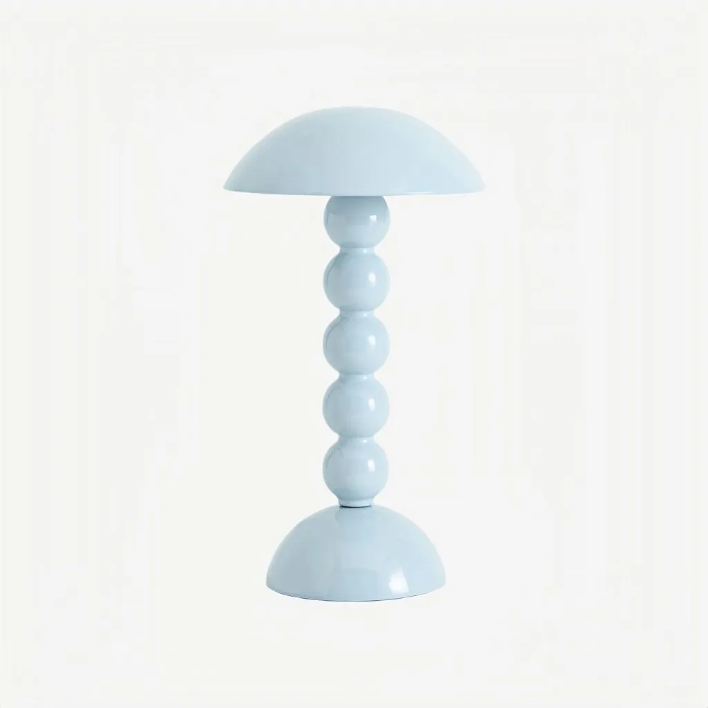 Modo LED Table Lamp - Orb-Stacked Base Mushroom Shade Perfect for Living Room or Bedroom KL1653