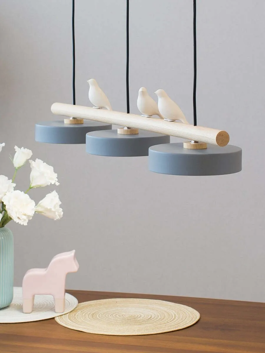 Creative Branch Bird Shaped Pendant Lamp KL864