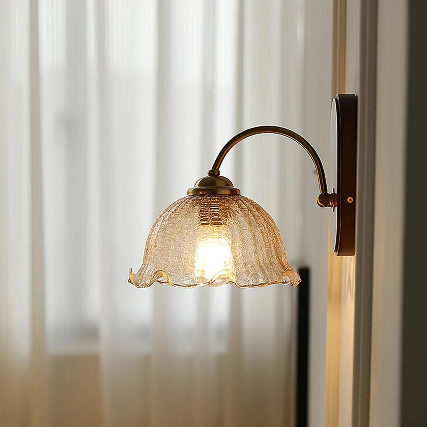 Vintage Flower Wall Lamp KL739