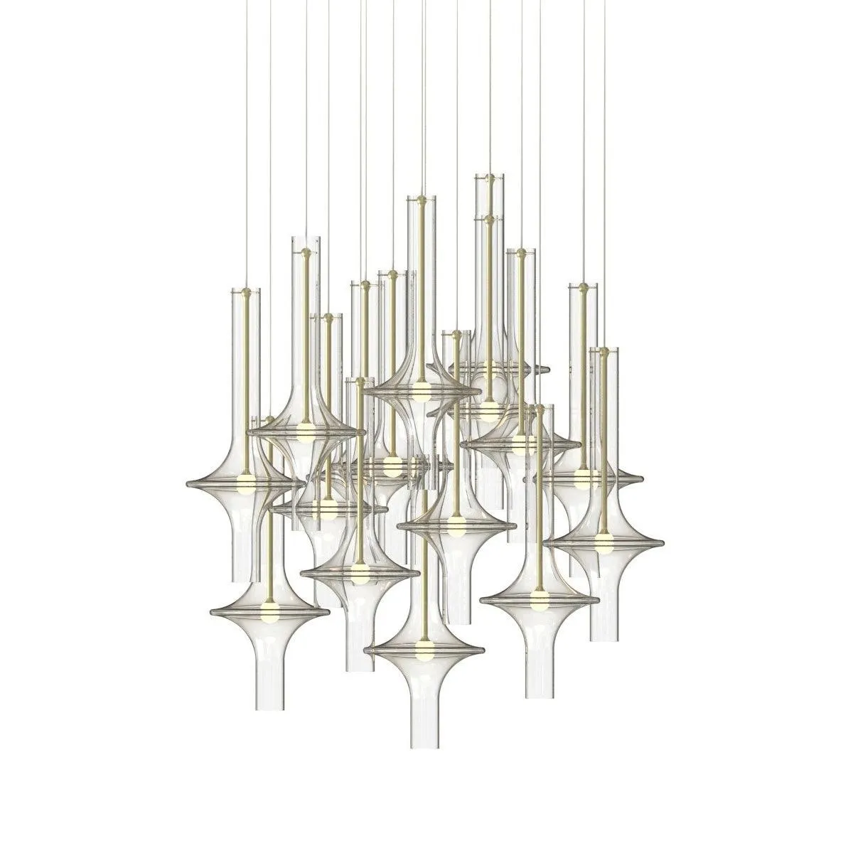 Modern Creative Glass Tube Pendant Lamp KL762