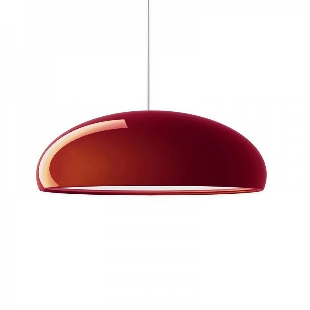 Pangen Dome Pendant Light - Modern Colorful Pendant Lamp for Living Room and Dining Space