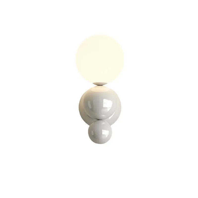 Cream Style Globe Bubble Wall Sconce KL109