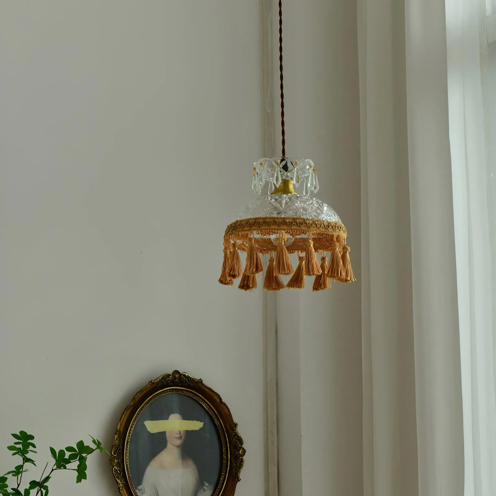 Bowl Tassel Pendant Light KL258