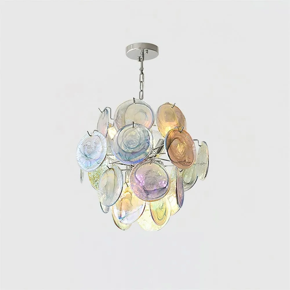 Neuvy Glass Chandelier D80