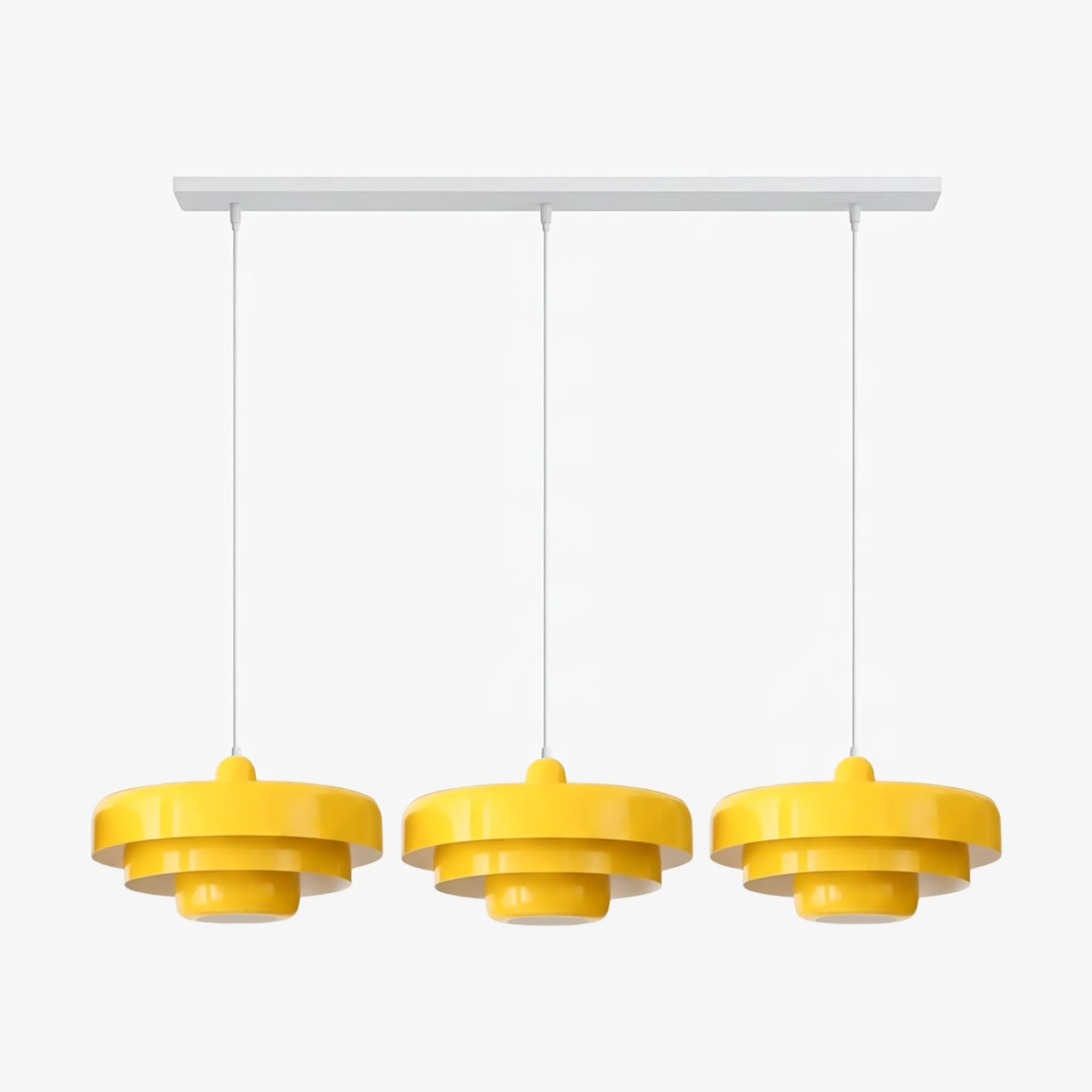 3 Tiers Bauhaus Nordic Macaron Pendant Light - Modern Pendant and Ceiling Light for Living Room KL30