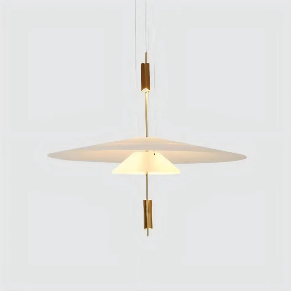 Flamingo Layered Pendant Light - Elegant Modern Lighting for Lounge and Hall