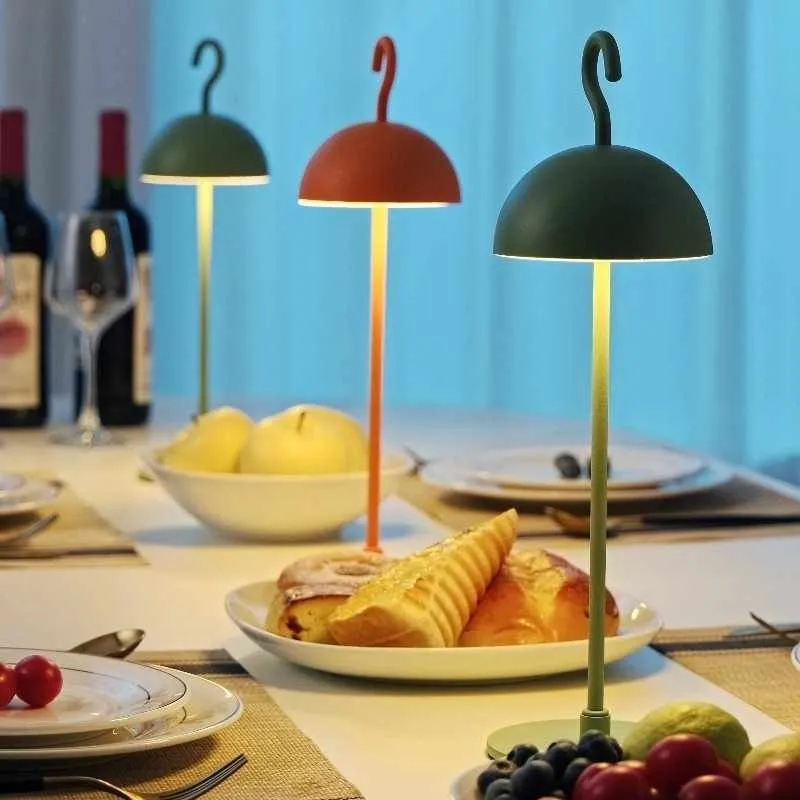 Decorative Portable Hook Led Table Lamp KL771