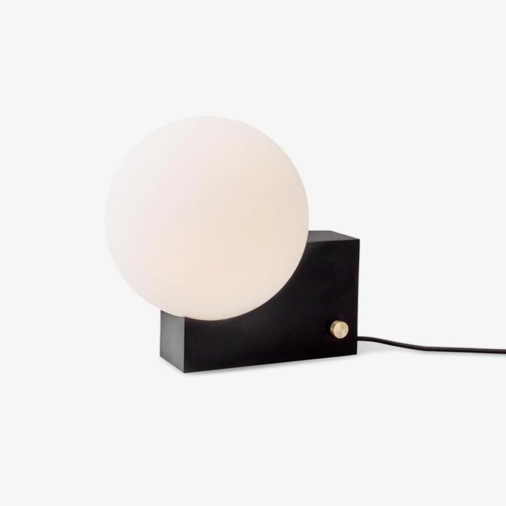 Geometric Lamp Base Glass Globe Table Lamp KL390