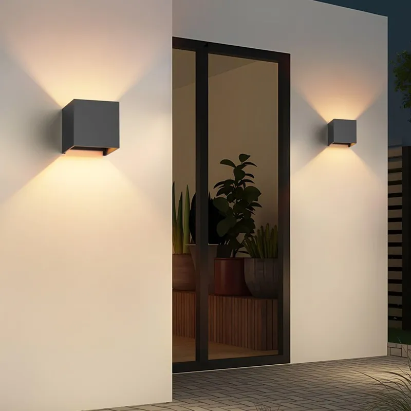 Cube LED Wall Light