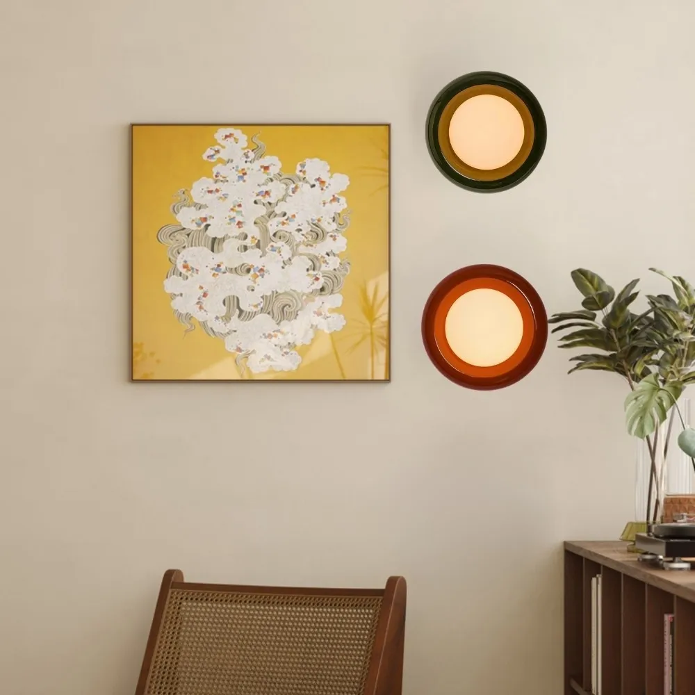Elegant Glazed Ceramic Wall Sconce – Indoor & Outdoor Use KL1105
