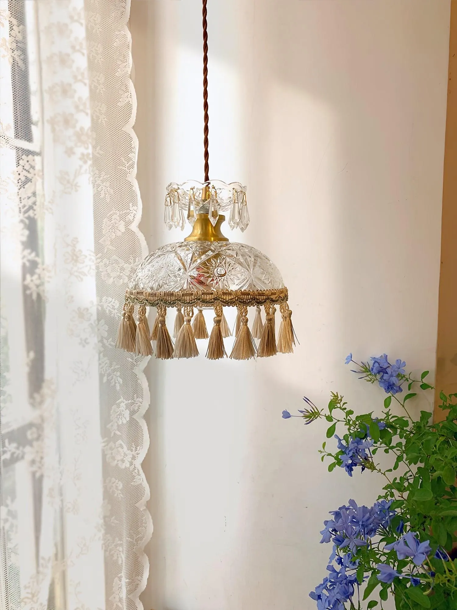 Bowl Tassel Pendant Light KL258
