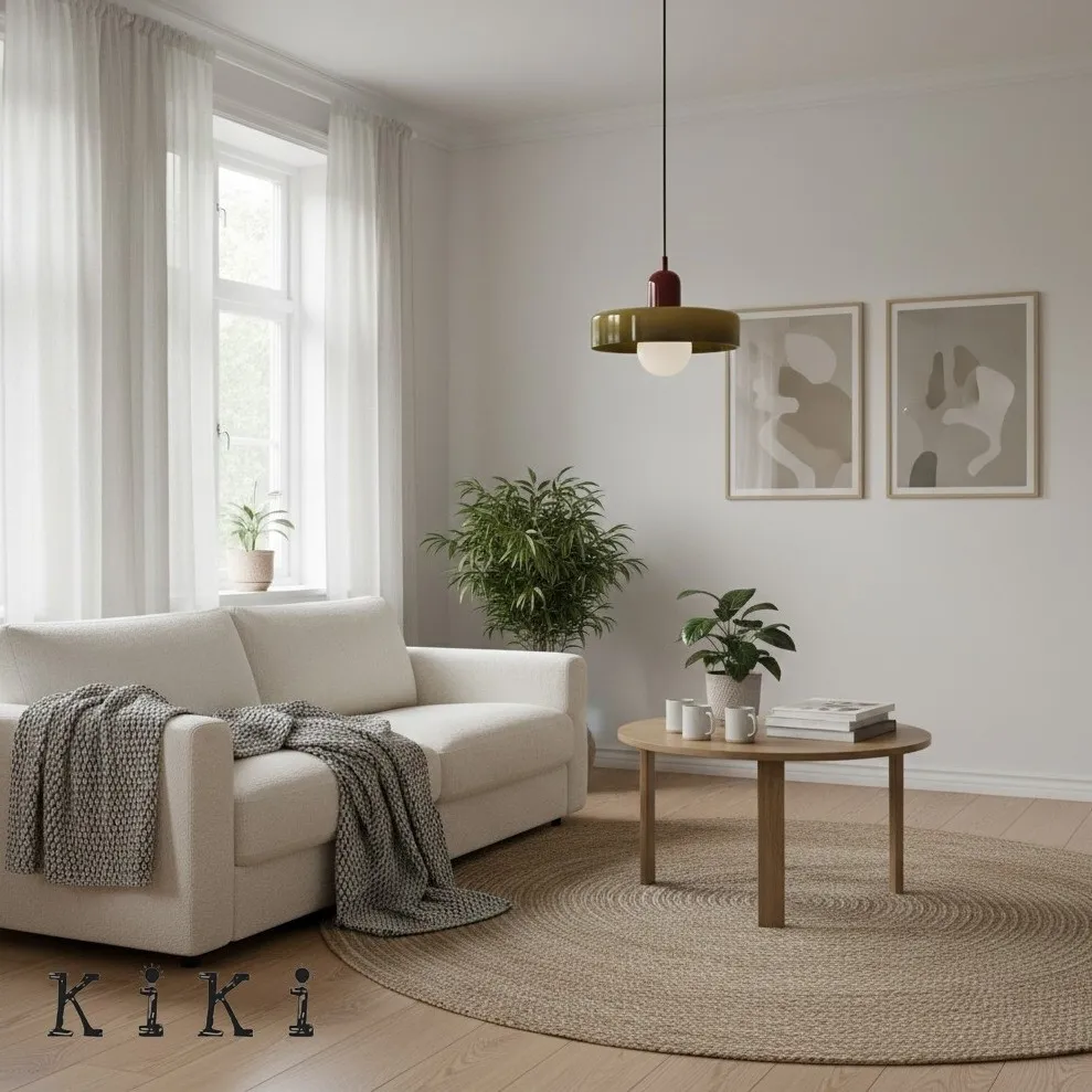 Disc Orb Pendant Light