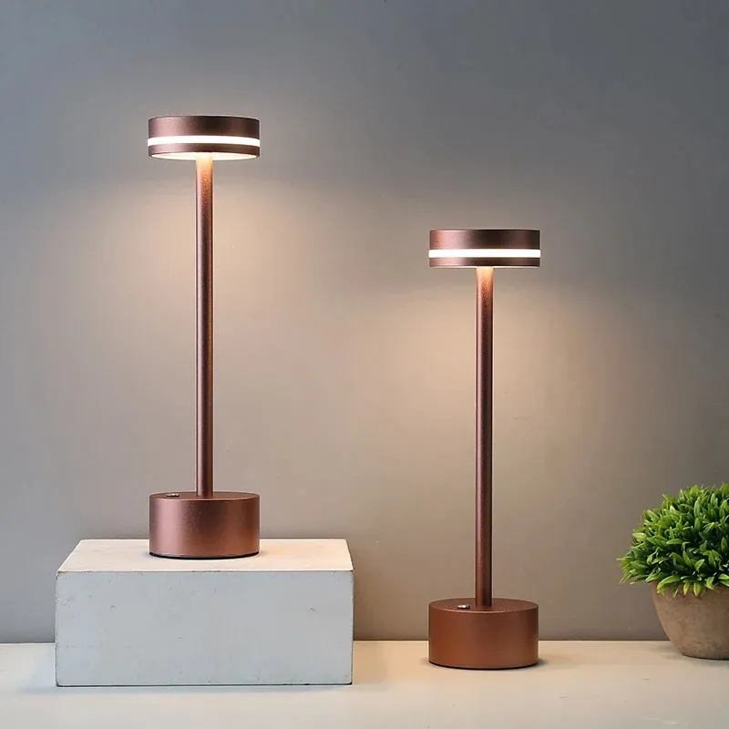 Frisbee Portable Touch Cordless LED Desk Lamp KL43