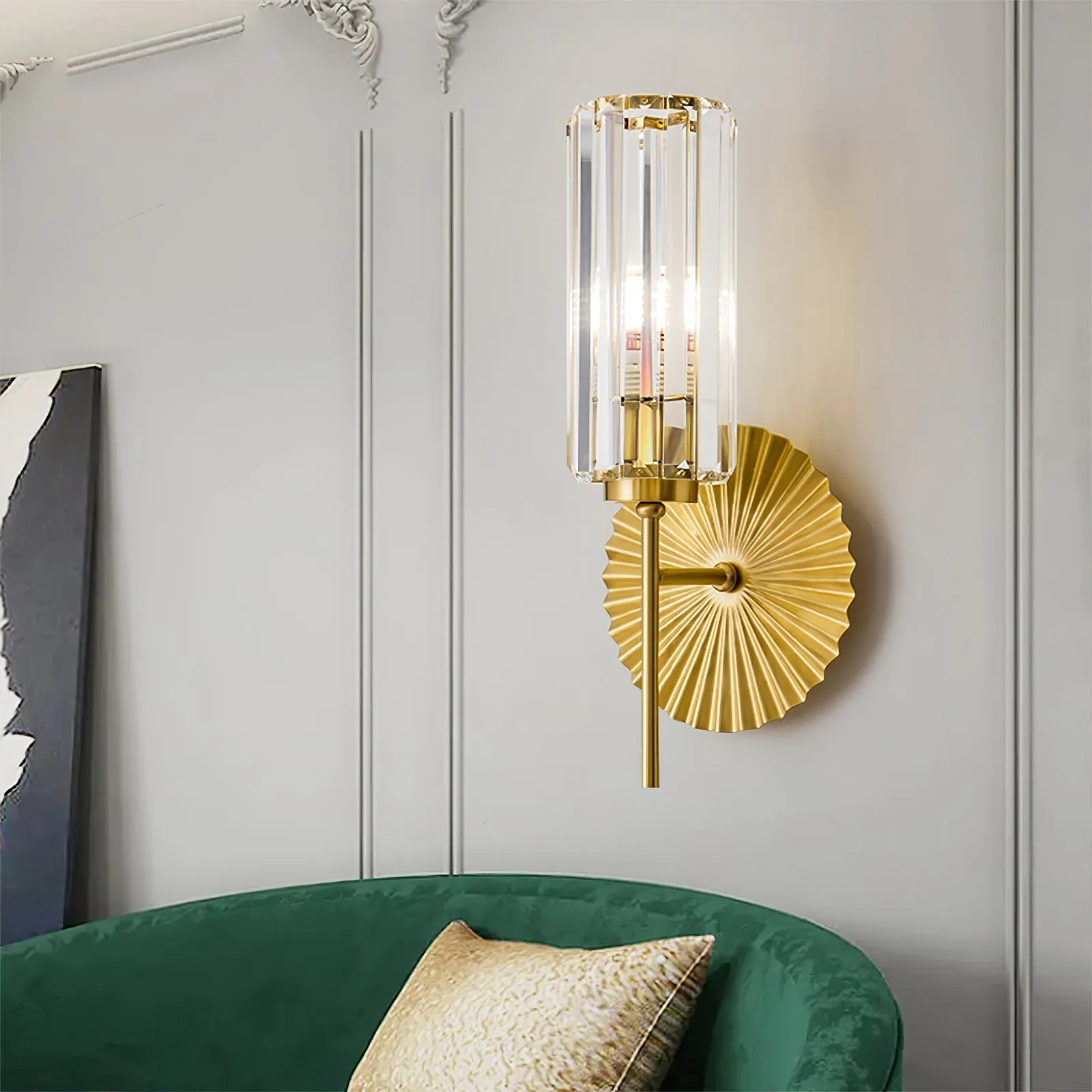 Nordic Light Luxury Crystal Wall Lamp KL293