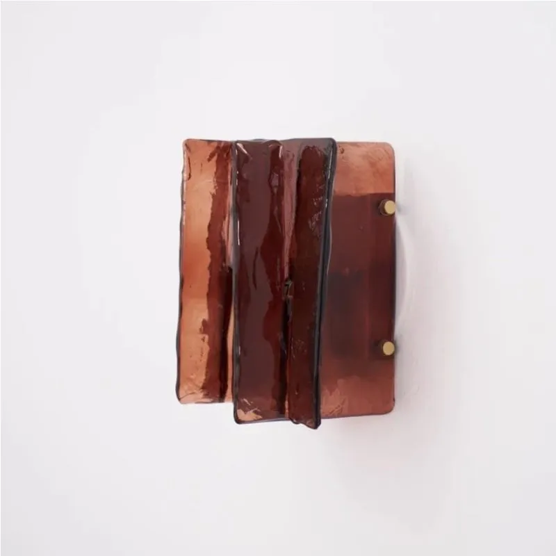 Lumiridge Wall Sconce - Modern Minimalist Metal and Glass Light for Living Room KL2133