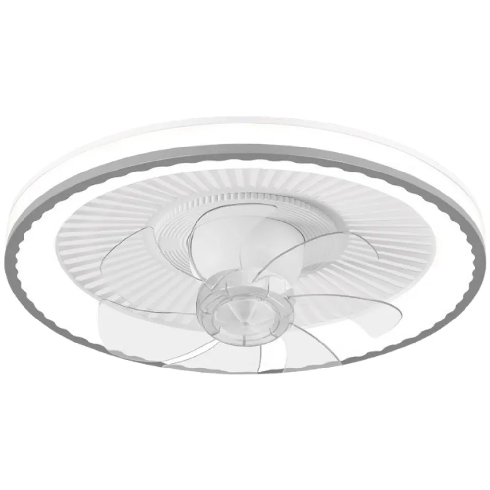Modern Round Led Low Profile Ceiling Fan Light KL938