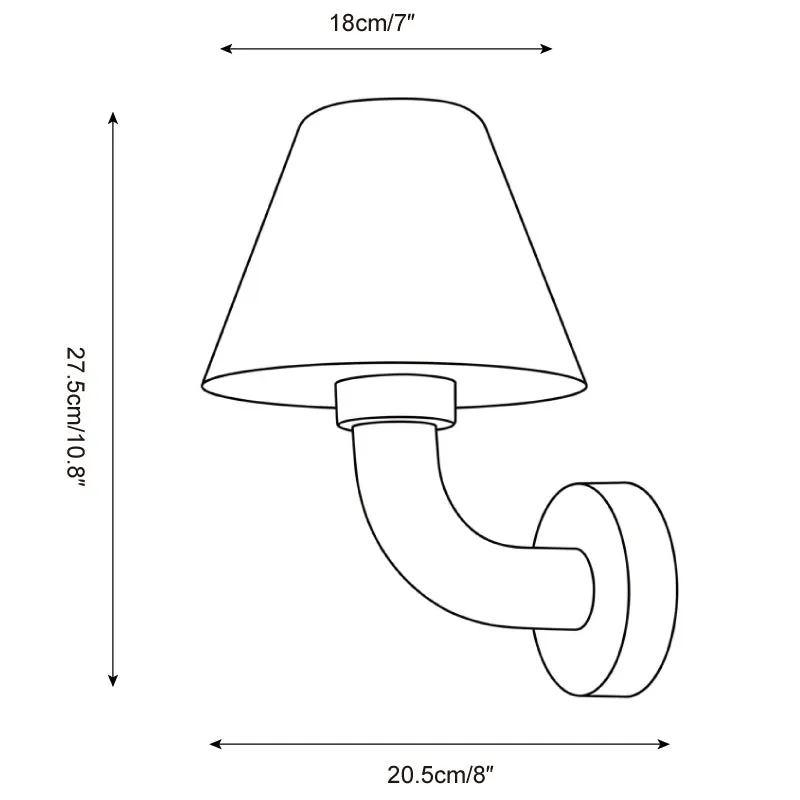 Twist Shine Wall Lamp D325
