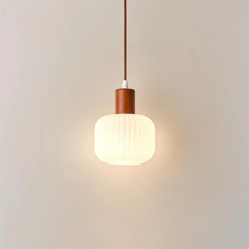 Mid Century Modern Glass Pot Pendant Lamp For Kitchen Island KL617