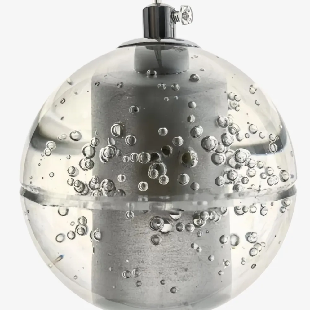 Lorivo Decorative Crystal Sphere Pendant Light Starry Visual for Lounge Areas KL2225